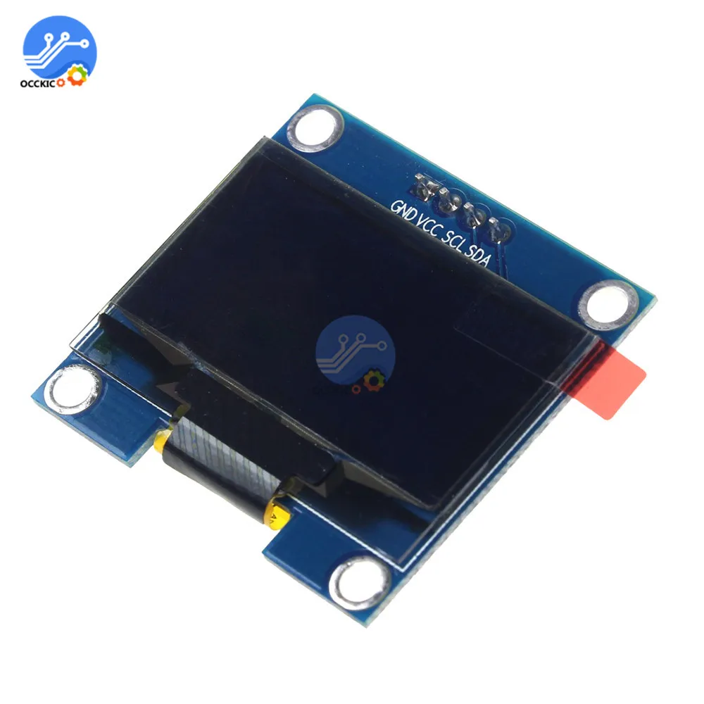 1 3 дюймовый IIC I2C серийный белый oled-дисплей модуль 128X64 интерфейс ssh1106 плата с