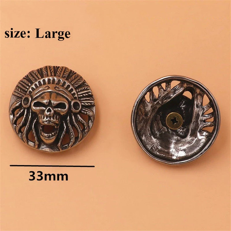 1 шт. латунные/медные готические шипы с заклепками кожаные сумки кошелек