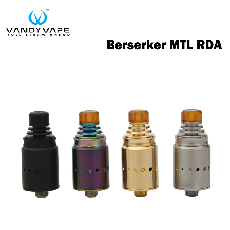 Оригинальный вейп Vandy Berserker MTL RDA с большой емкостью доступный высококачественный