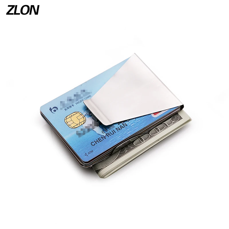 ZLON бесплатная доставка новый тренд мужской металлический кошелек повседневный