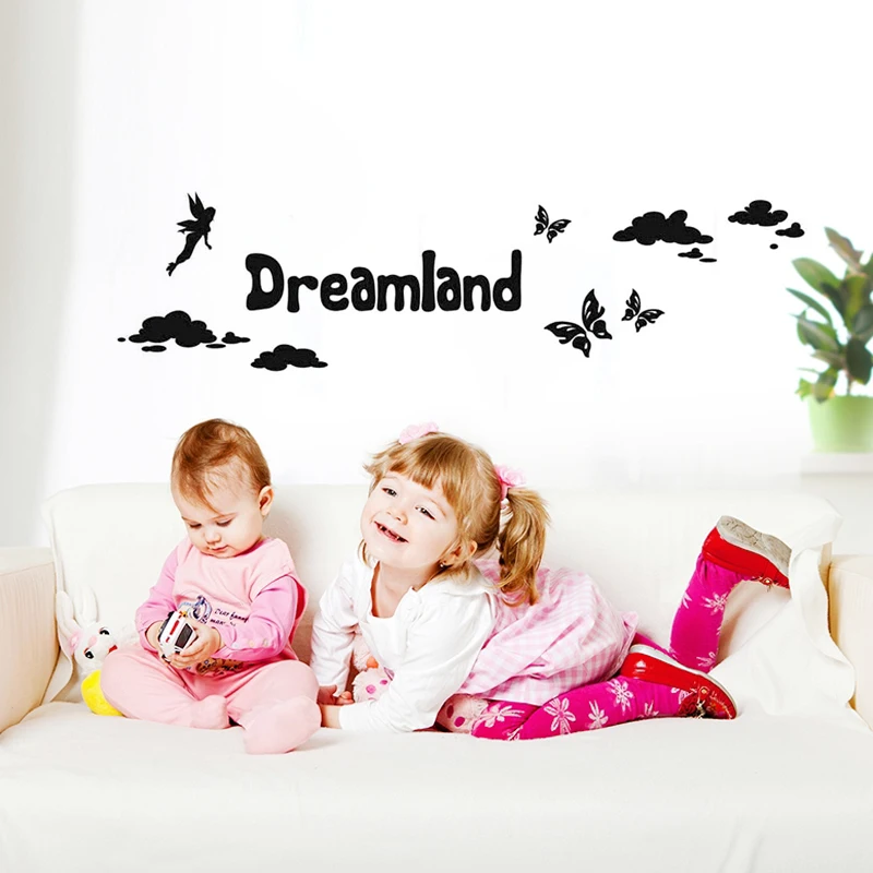 Креативная Настенная Наклейка Dreamland художественная аппликация для детской