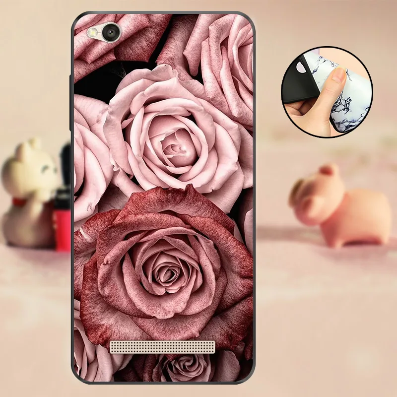 GSSMJ Мягкий ТПУ чехол для телефона для Xiaomi Redmi 4A Чехол черный протектор для Xiaomi Redmi 4A чехол для Xiomi Redmi 4A бампер чехол Fundas Capa - Цвет: GSSMJ
