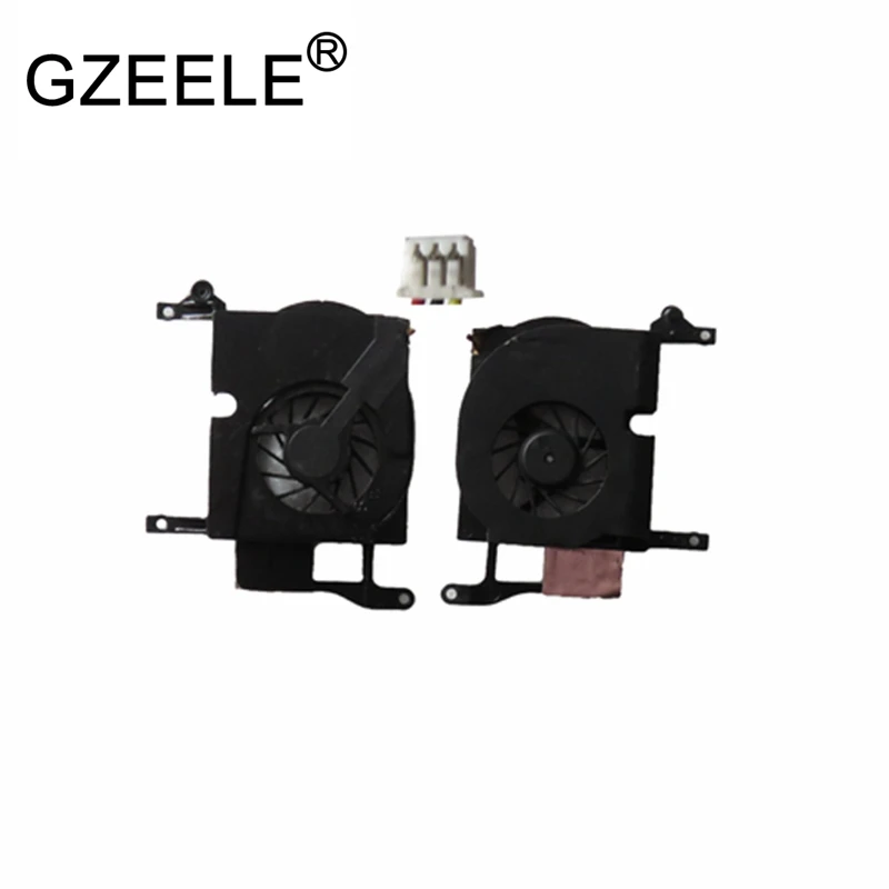 

GZEELE 98% new Laptop cpu Cooling Fan For HP Pavilion dv1000 DV1100 DV1200 ZE2000 for ComPaq Presario M2000 V2000 3-Pins cooler