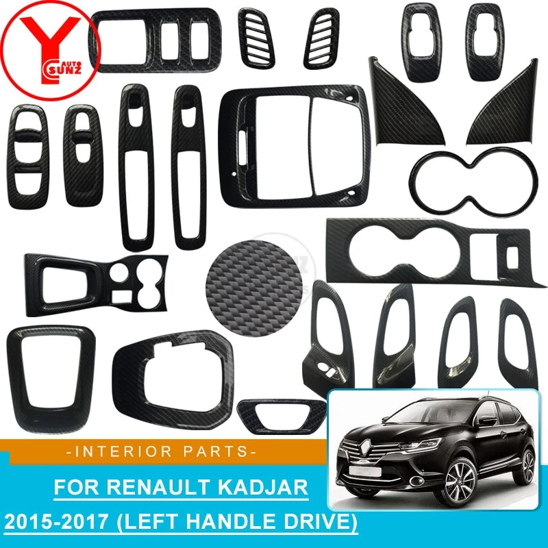 Подлокотник двери из АБС пластика для автомобилей крышка переключателя Renault Kadjar