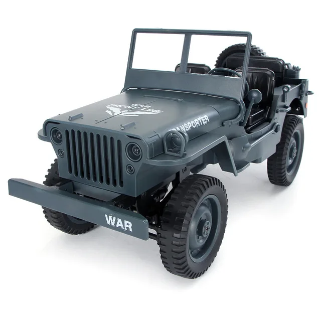 Темно-синий C606 1:10 RC Автомобиль 2,4G 4WD трансформер пульт дистанционного управления джип четыре колеса внедорожный военный альпинистский автомобиль игрушка VS грузовик B36 - Цвет: Темно-синий