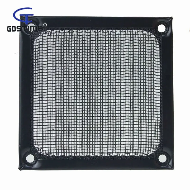 

2 Piece 8CM Computer Mesh Black PC Fan Cooler Dust Filter Dustproof Case Cover 80x80mm