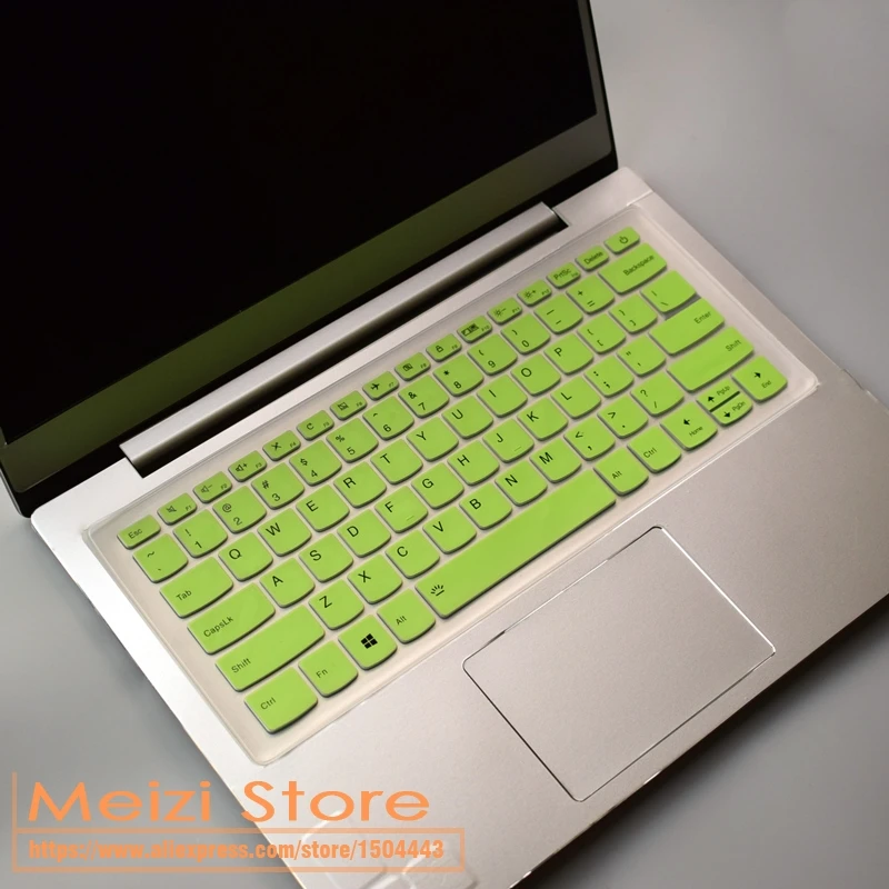 Для lenovo Yoga 720 13 13," 15,6 Ideapad 720s 14 Flex5 14 15 силиконовый защитный чехол для клавиатуры - Цвет: green