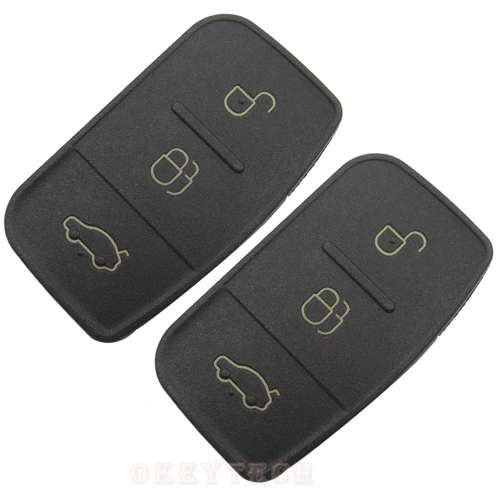 Сменный жесткий ключ OkeyTech 3 кнопки для Ford Focus Fiesta C Max S Galaxy пульт дистанционного