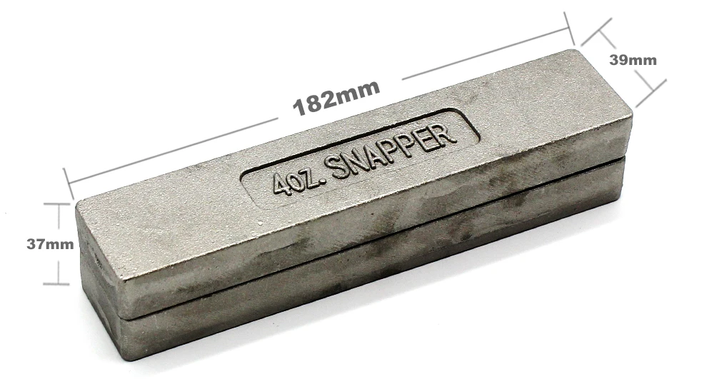 Агапэ DIY Рыбалка Snapper грузило плесень ADSNSM/4 унции Snapper грузило 112 г 2 полости