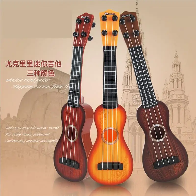 Детские музыкальные игрушки забавная имитация гитары детская развивающая