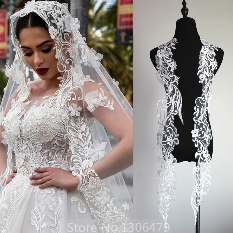 Аксессуары для кружевных цветов с блестками 2 шт. материалы рукоделия ручной