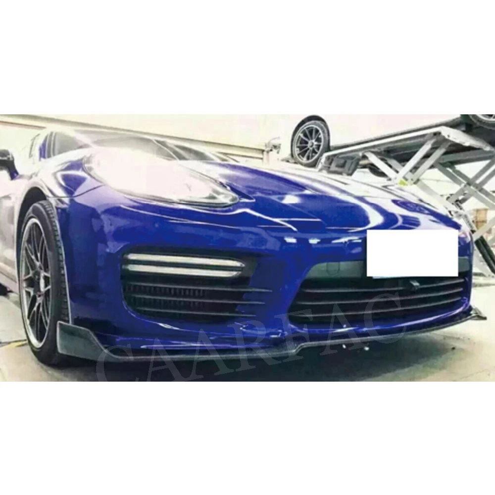 Передний спойлер из углеродного волокна для Porsche Panamera GTS Turbo S Hatchback 4-Door 2014-2017