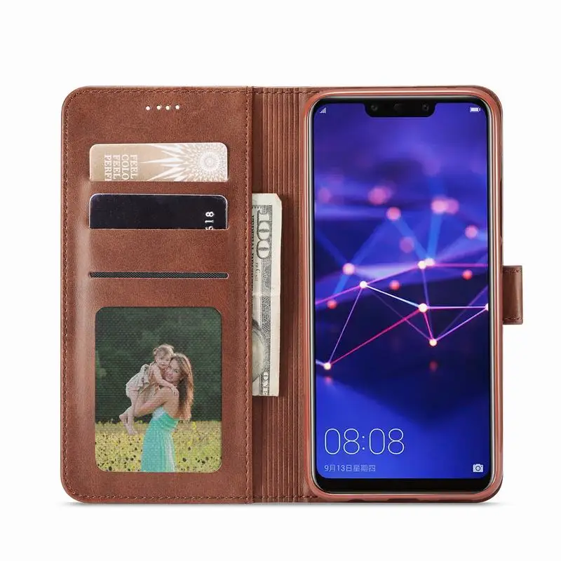 Чехол для Huawei Mate 20 Lite роскошный кожаный чехол с откидной крышкой Pro Mate20