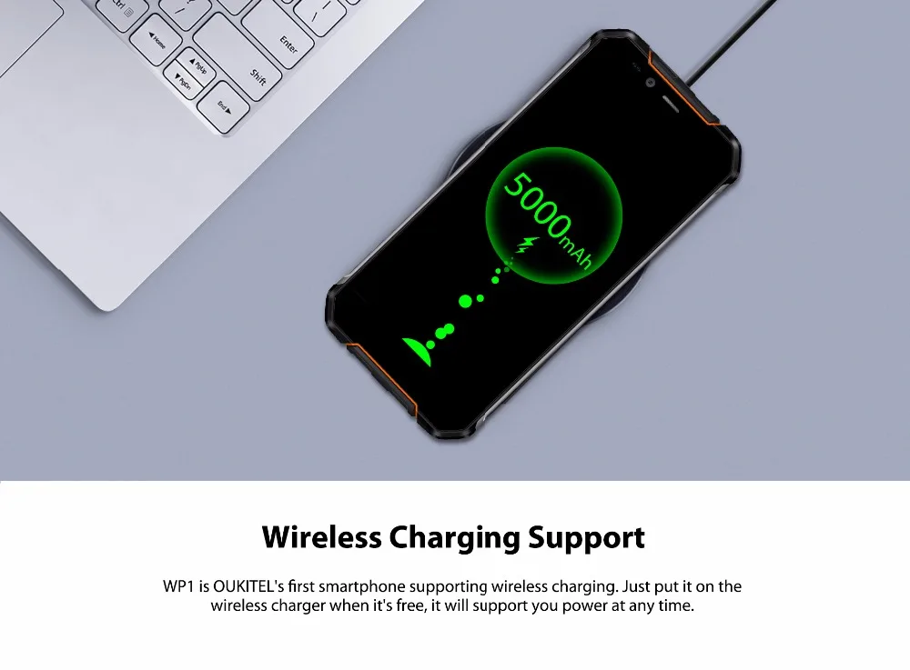 OUKITEL WP1 IP68 Водонепроницаемый Android 8 1 4 Гб 64 мобильный телефон 5000 мАч Octa Core 5