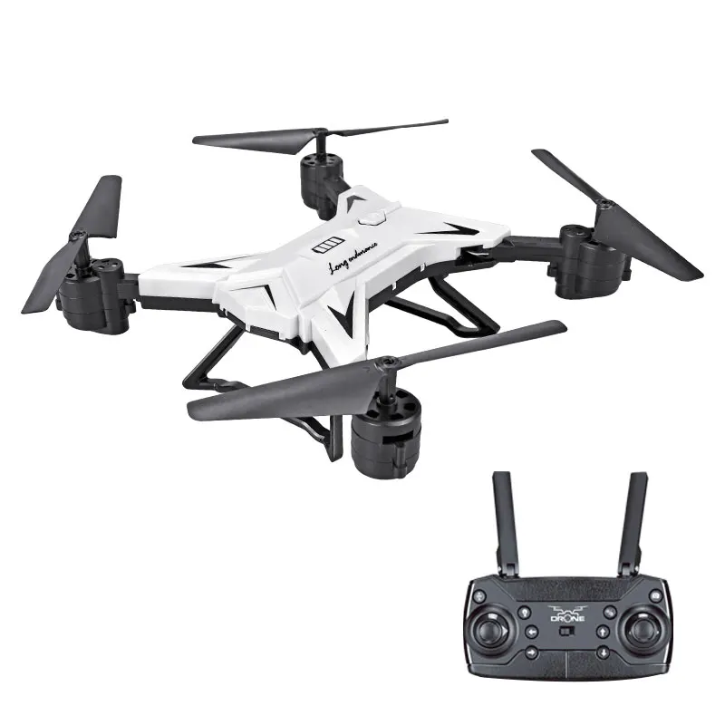 Черный XKY KY601s 2,4 ГГц RC складной Дрон для селфи Дрон с Wi-Fi FPV HD камера удержание высоты и Безголовый режим RC Квадрокоптер Дрон-20 мин Fly - Цвет: Черный