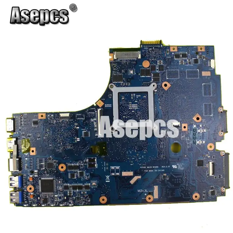 Asepcs K55N материнская плата для ноутбука For Asus K55DE K55DR K55D K55 тест оригинальная