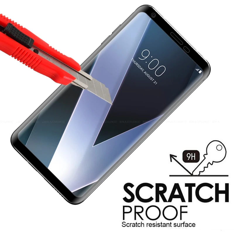 Закаленное Защитное стекло для LG Velvet V30 V30S V35 V40 V50 V50S G8X G8 G7 Plus ThinQ 5G | Мобильные