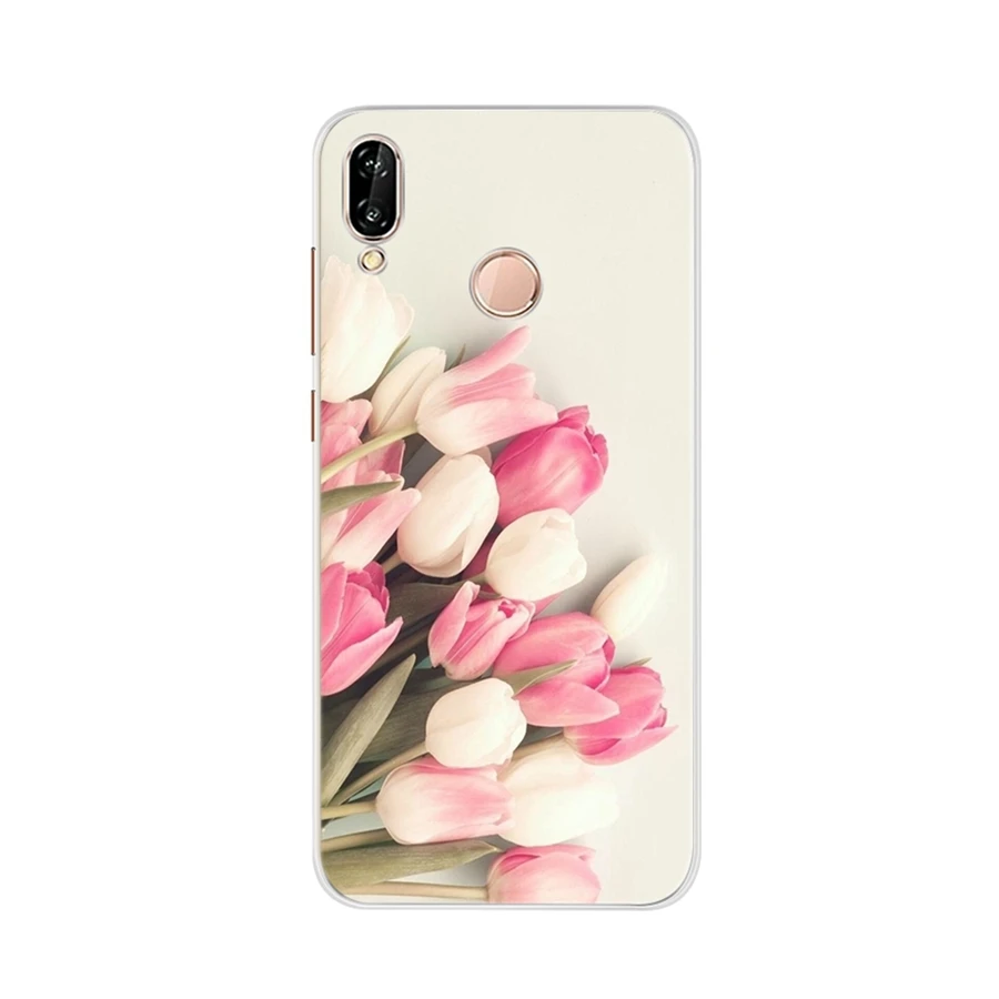 Чехлы для телефонов Huawei P20 lite P20lite 360 Защитный чехол силиконовый мягкий с принтом