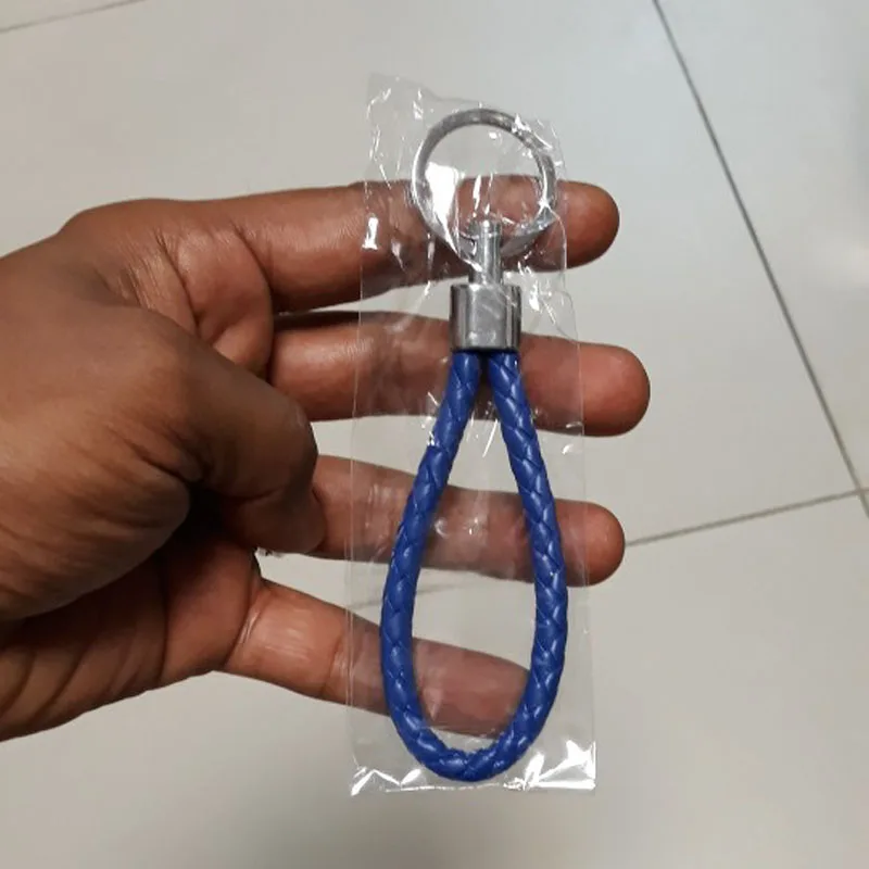 Коллекция 2018 года кожаные искусственные съемные брелки ручной работы для ключей