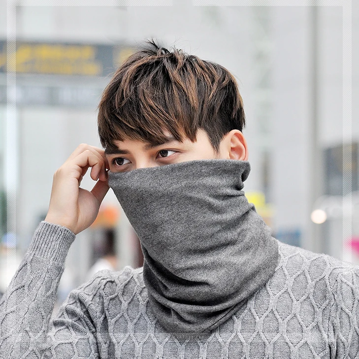 Осенне зимняя флисовая шапка бини для мужчин и женщин однотонная Вязаная