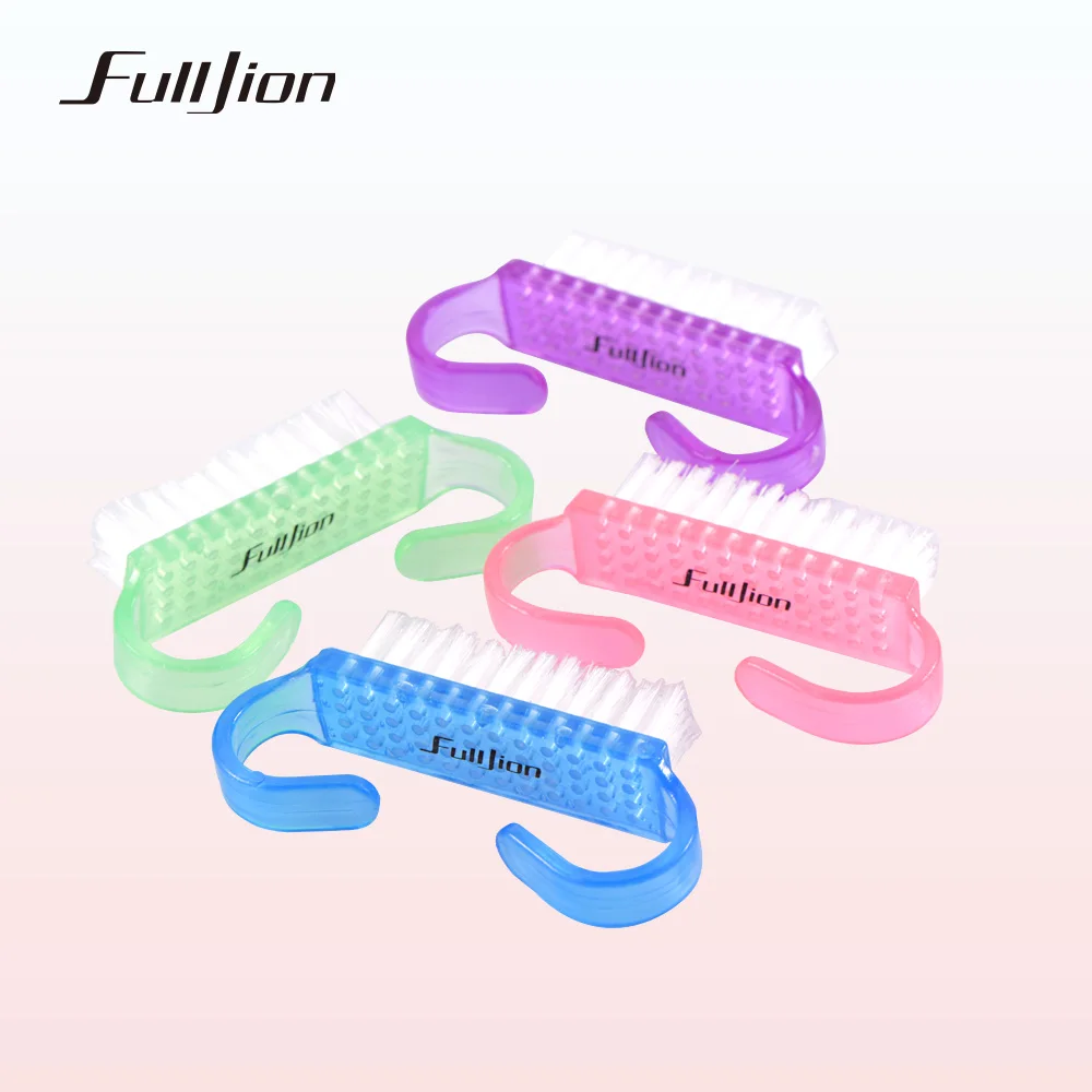 Fulljion 1 шт Чистящая кисточка для ногтей инструменты ухода за ногтями маникюр
