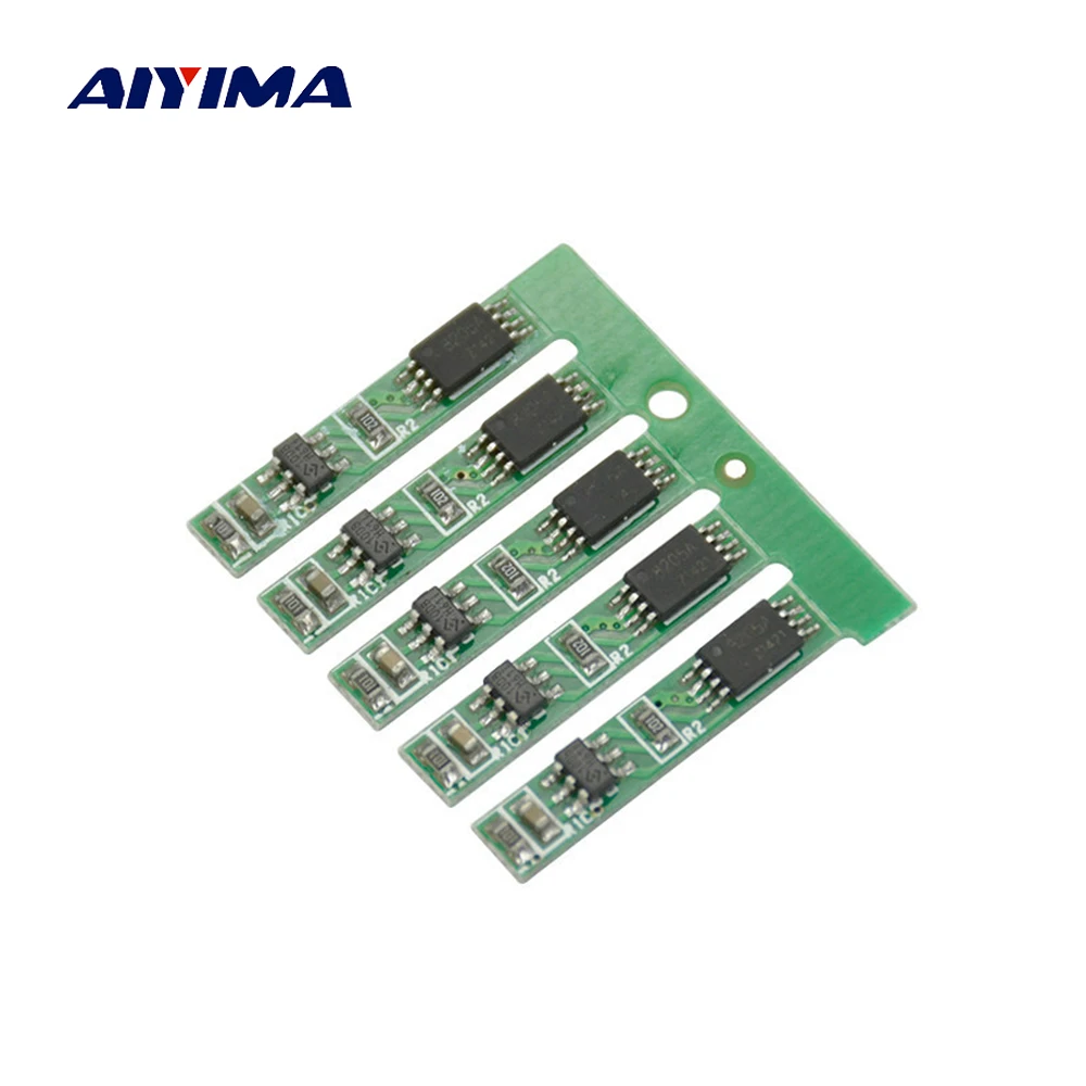 Aiyima 5 шт. 1S 3A 3 7 в полимерный литий ионный аккумулятор 18650 Защитная плата PCB|18650