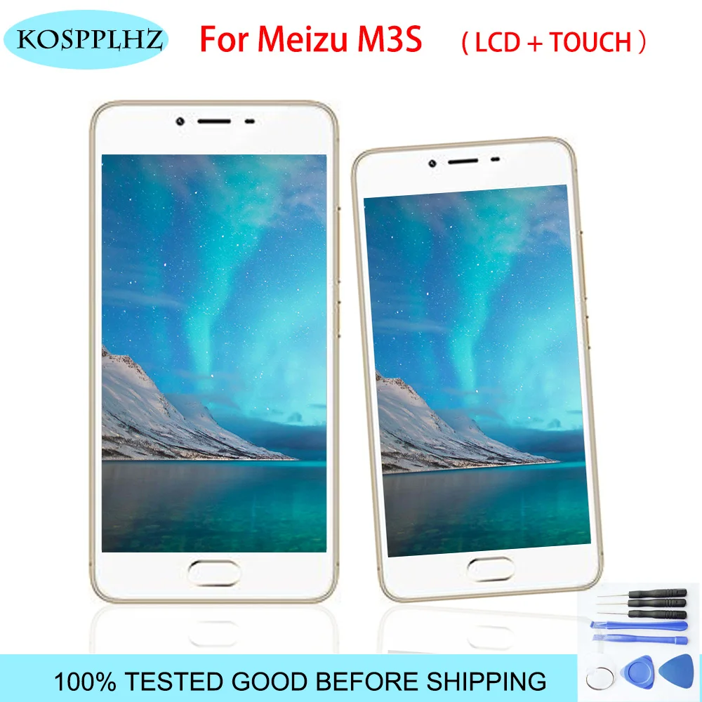 100% протестированный жк-экран для Meizu M3S жк-дисплей и сенсорный экран в сборе