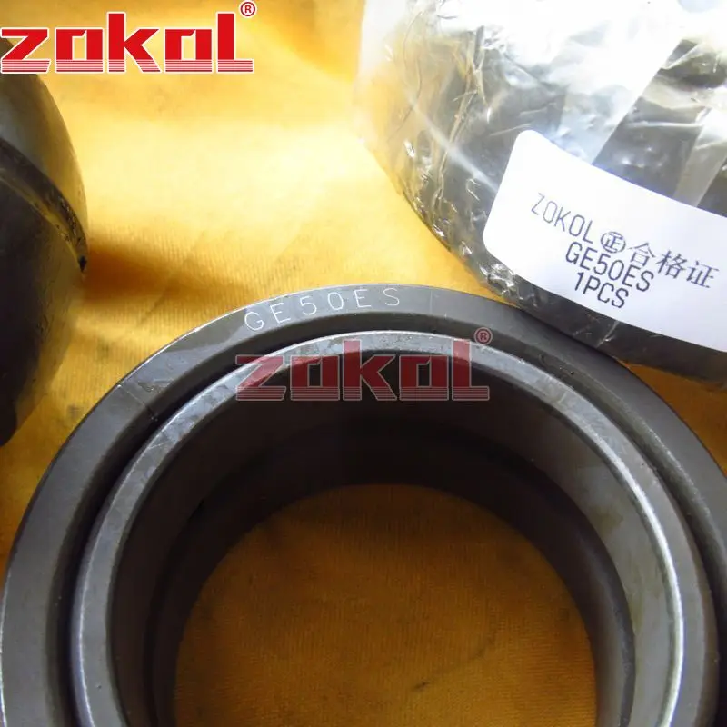 Подшипник ZOKOL GE50ES радиальный Сферический Гладкий подшипник 50*75*35(28) мм |