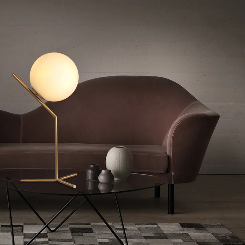 

Iron Industrial Desk lamp Study Lamp Nordic Creative Modern Minimalist Table Lamps For Bedroom Living Room Dining Bedroom