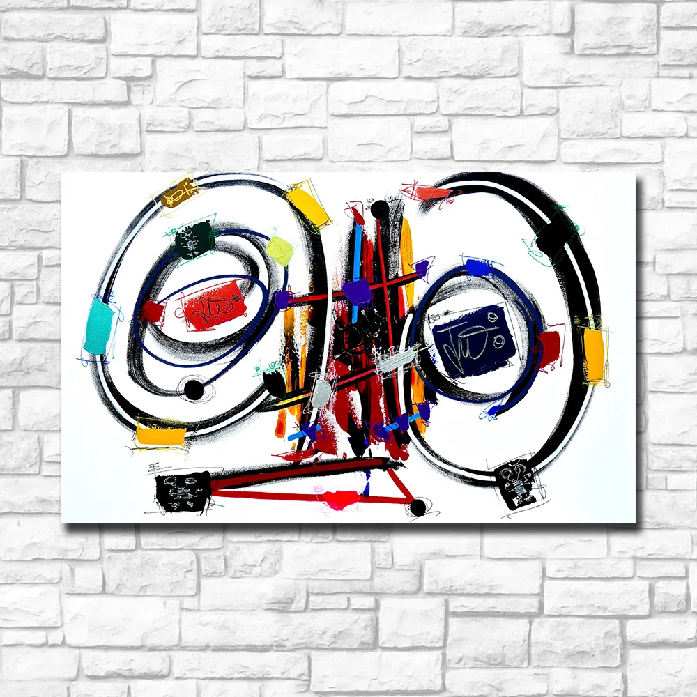Fashion Pop Art Printing Abstract Eye Oil Painting Home Decor On Canvas Modern Wall Print Poster | Дом и сад