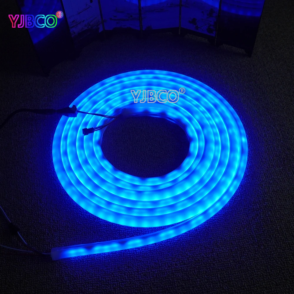 5 м/рулон высокое качество 60 светодиодный/м WS2811 гибкий неоновый цифровой RGB dream цветной светодиодный светильник DC12V