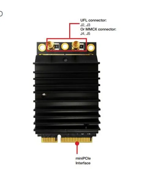 Compex WLE650V5 25A QCA9888 однодиапазонный 5 ГГц 2x2 802.11802.11ac 867 Мбит/с волна 2 80 + МГц мини PCI E
