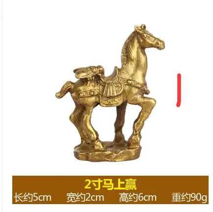 SHUN Специальный стиль латунь медь лошадь на обезьянах украшение для дома офиса