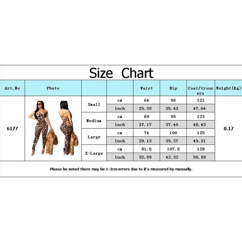 

Wjustforu Off Shoulder Sexy Leopard Jumpsuit Women Fashion Bandage Bodusuit Elegant Hollow Out Casual Jumpsuit Vestido Party S