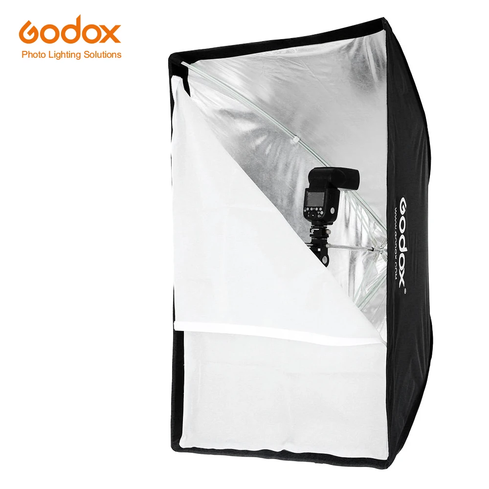 Прямоугольный Зонт Godox 50x70 см 19 7 дюйма x 27 6 отражатель Brolly для строба студия