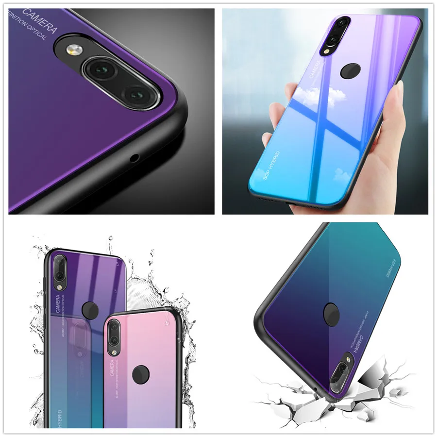 Чехол для huawei mate 20x чехлы телефонов huavei p20 lite light mate20 pro стеклянный чехол 20 p p20lite made
