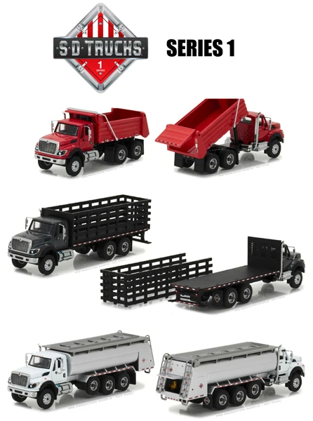 GreenLight 1:64 Super Duty грузовиков серии 1 6 шт Бутик брелок для автомобильных ключей