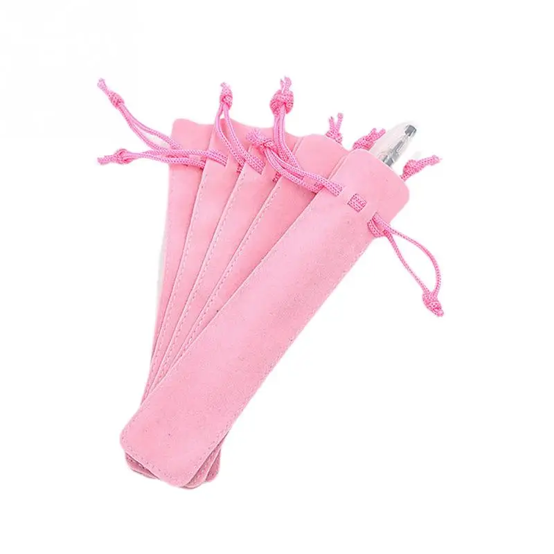 5 шт. фланелетная Сумочка для ручек и карандашей держатель одной шариковой ручки