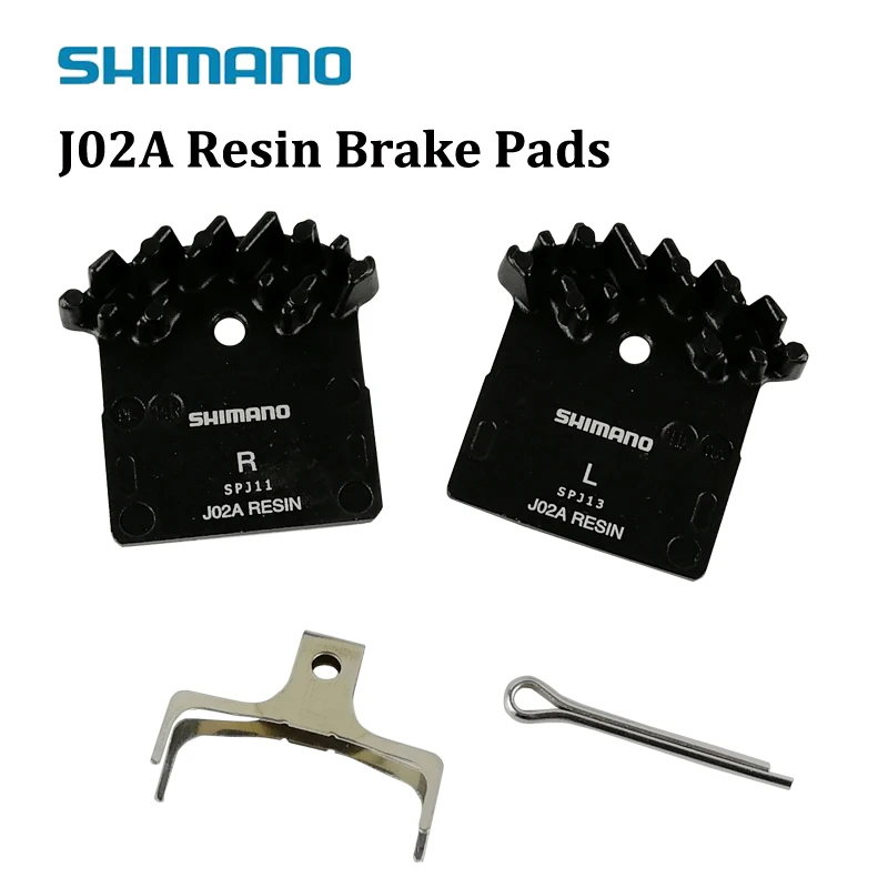 Прокладка дискового тормоза SHIMANO J02A с охлаждающие ребра совместимы тормозом