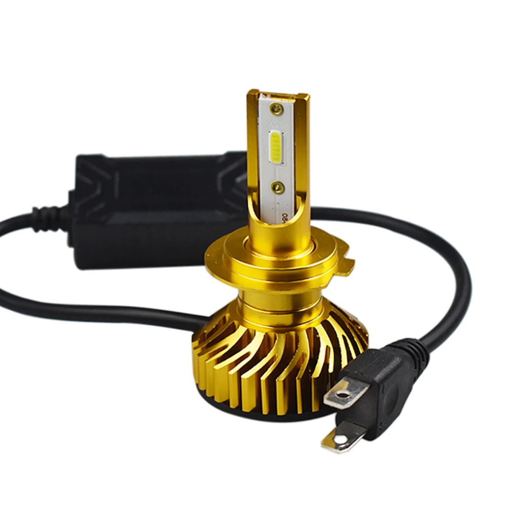 Лампы для переднего фонаря автомобиля JAEHEV 2 шт. F2 72 Вт 8000 Лм H1 H3 H7 H8 H9 H11 9005 9006 H4 LED CSP чипы турбо-вентилятор автомобильного стиля света для противотуманных фар.