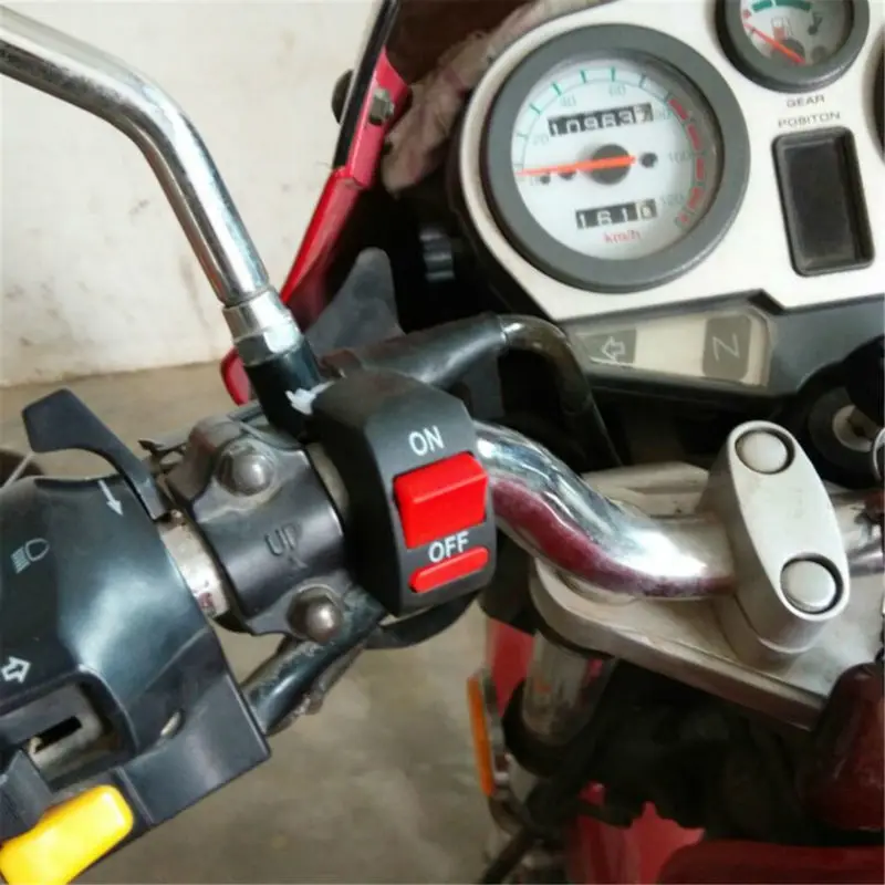 Кнопка вкл./выкл. На руль мотоцикла 12 В|motorcycle kill switch|kill switchhandlebar motorcycle switches |