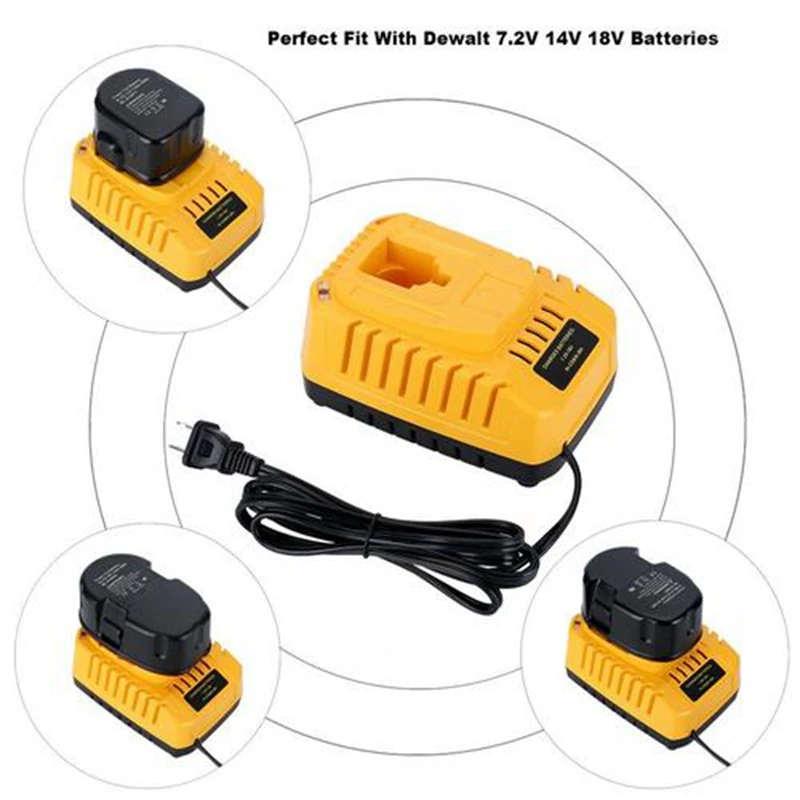 Зарядное устройство DEWALT для батарей DC9310 7 2 в 18 никель кадмиевая и NiMh батарея DW9057