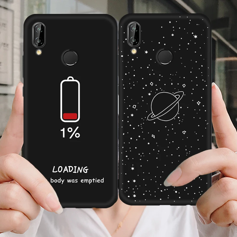 Силиконовый чехол для телефона Huawei P30 P20 Mate 20 Pro Lite с узором для Huawei Honor 8X Max 8C 10 9 Lite 7X Y9 Nova 3i 3