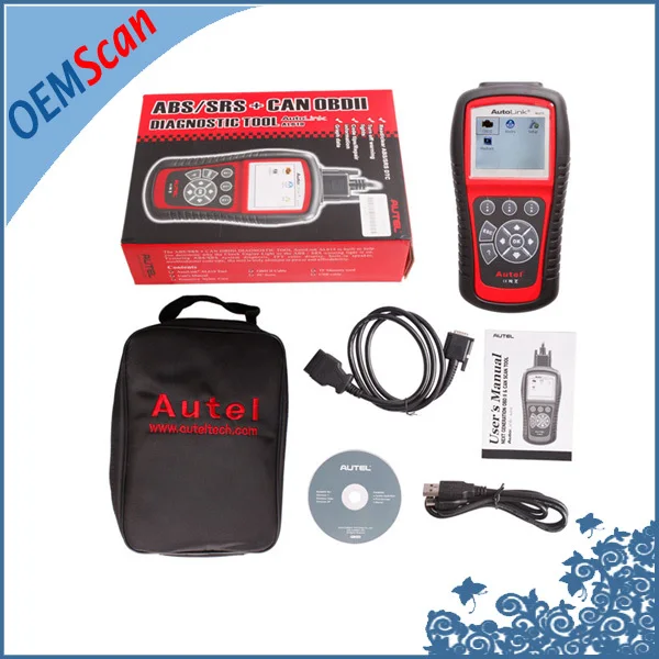 Законный дистрибьютор 100% оригинальный Autel Autolink AL619 считыватель кодов сканер |