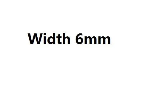Width 6mm 4 мм 6 мм 8 мм pulseira masculina 316L нержавеющая сталь браслет S. Сталь звено цепочка браслет на запястье для мужчин ювелирные изделия подарок 18 см 20 см - Окраска металла: Width 6mm