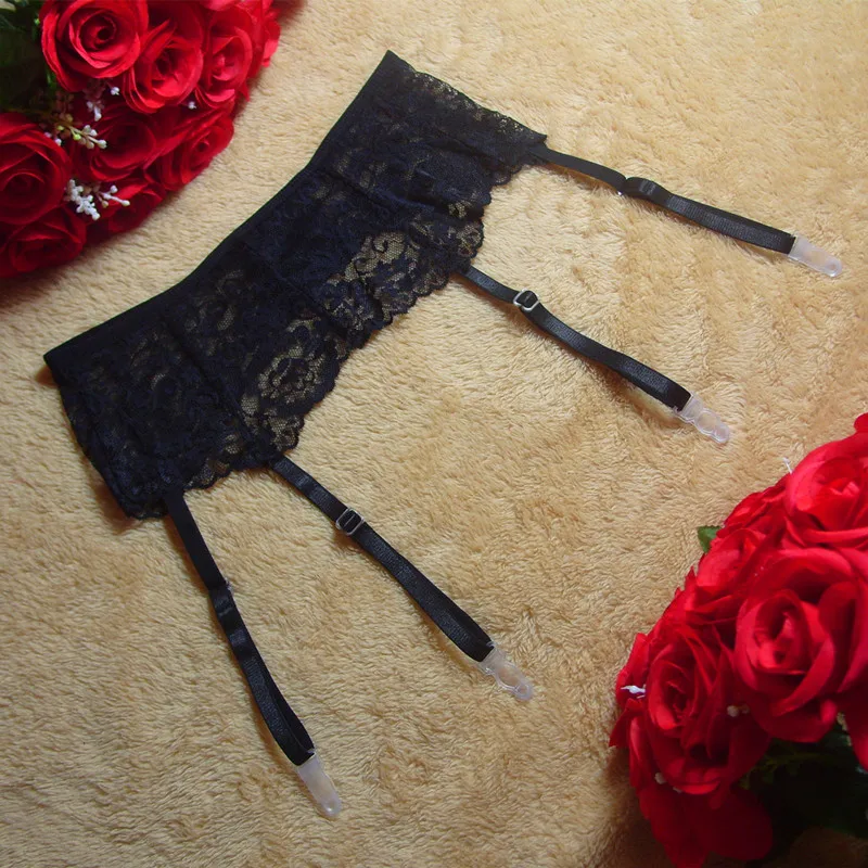 Горячее сексуальное женское белье полиэстер кружево цветочный принт подвязки