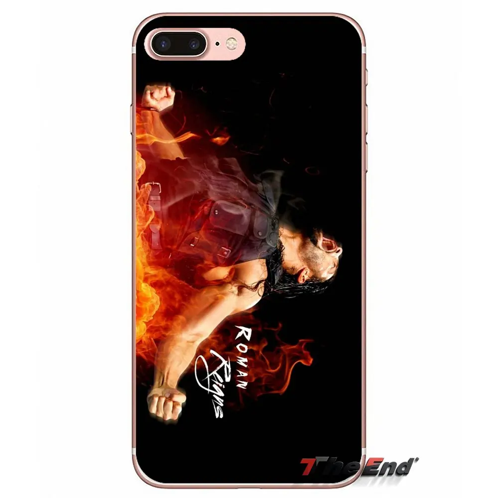 Мягкий силиконовый чехол для Huawei G7 G8 Ascend P7 P8 P9 Lite Honor 4C 5X 5C 6X Mate 7 8 9 Y3 Y5 Y6 II Pro Roman Reigns
