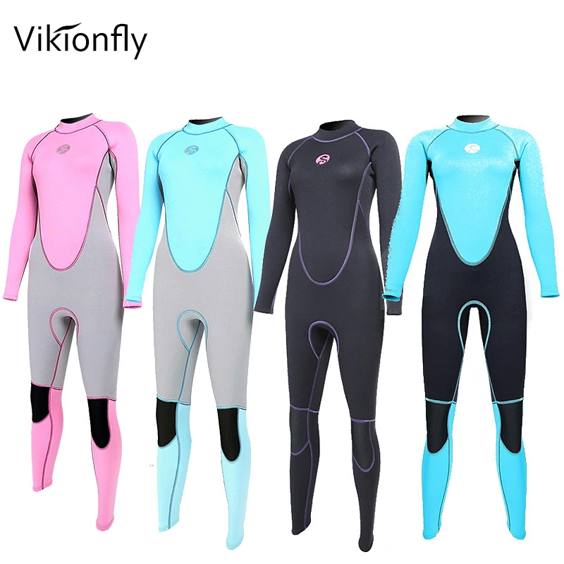 Vikionfly неопреновый гидрокостюм для женщин спортивный костюм вождения с Медузой 3