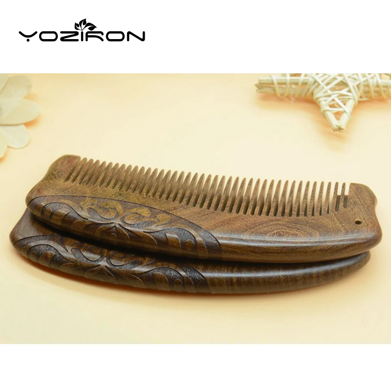YOZIRON 1 шт. естественного здоровья черного и золотого цвета сандаловое дерево