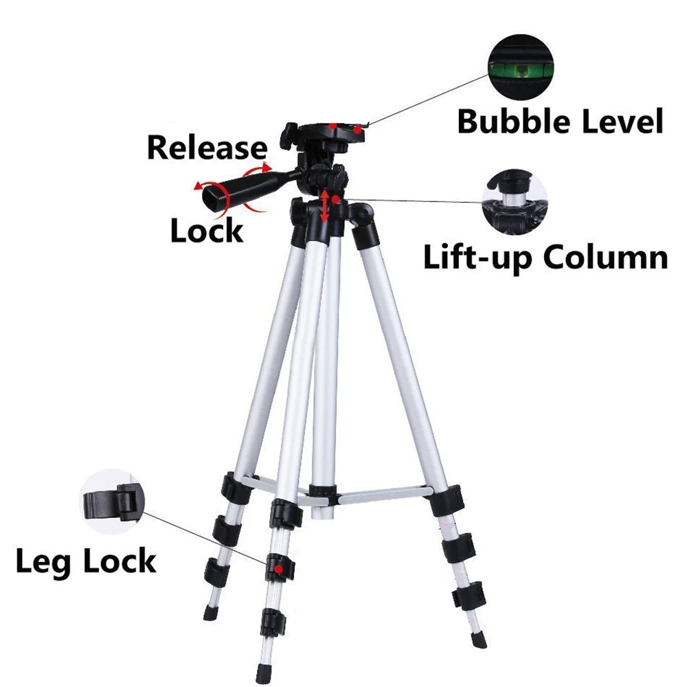 Портативный штатив для телефона смартфон селфи палка iPhone Samsung Huawei Sony Canon Nikon с